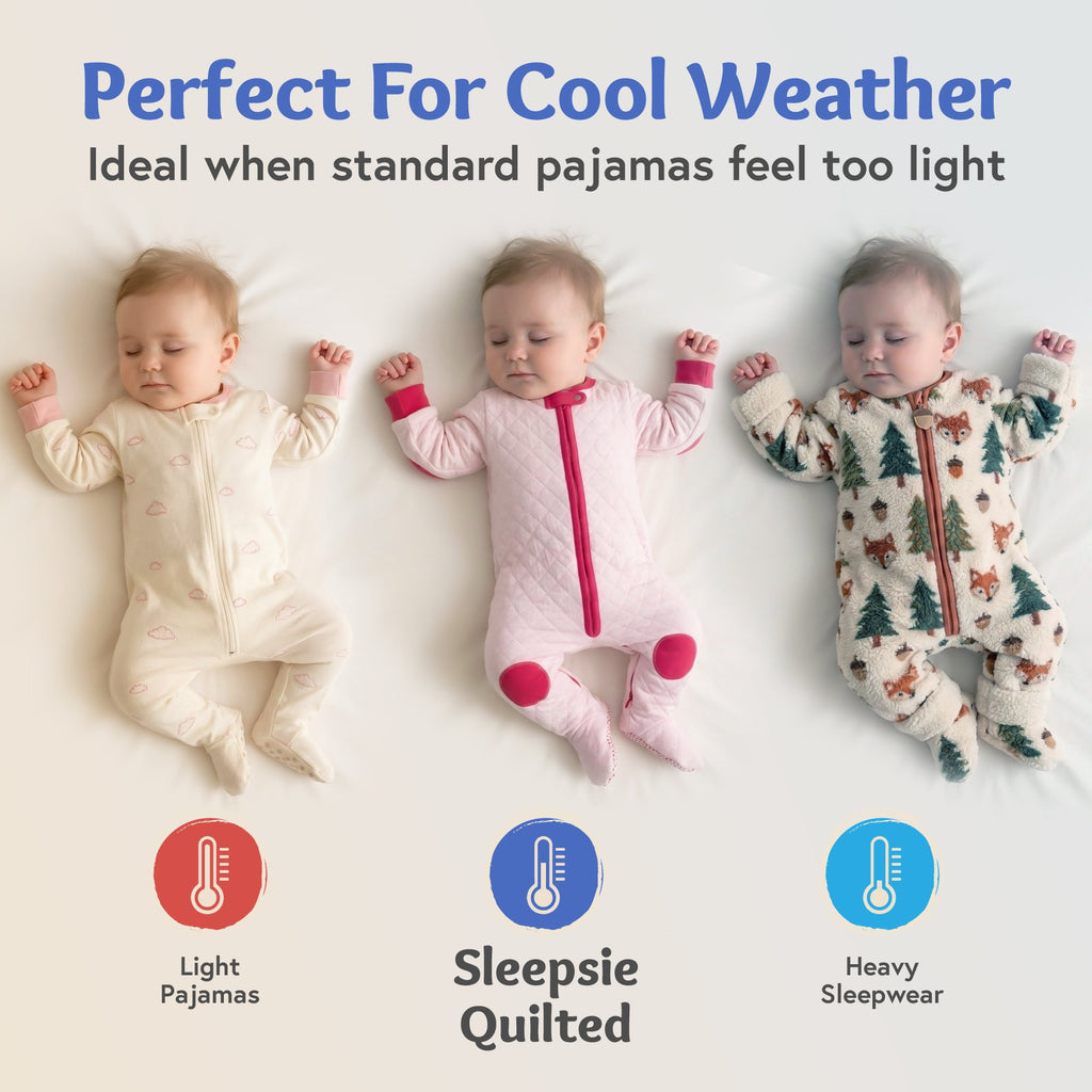 Sleepsie Quilted Pajamas