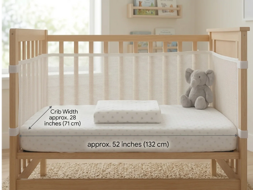 Breathable Mesh Crib Liner