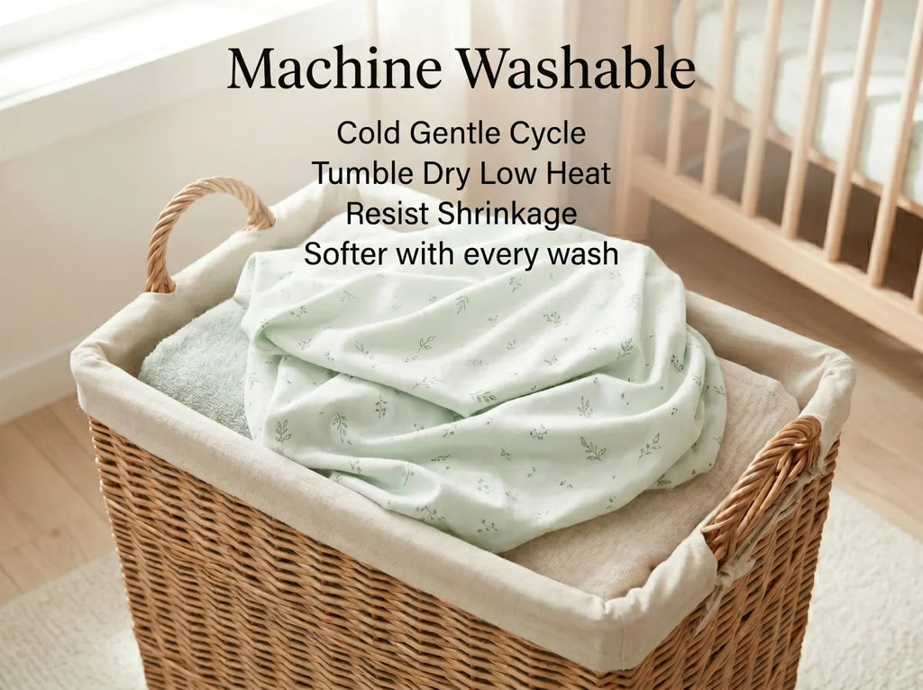 Breathable Cotton Fitted Crib Sheet