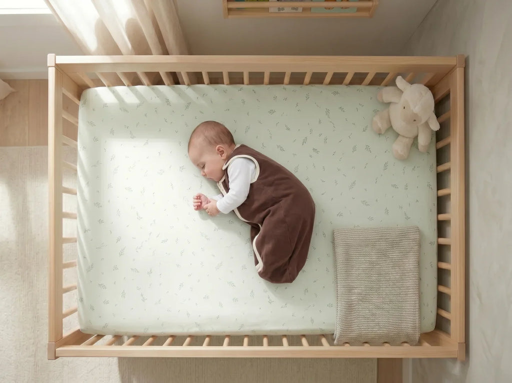 Breathable Cotton Fitted Crib Sheet